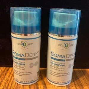 NEW LIFE brand SomaDerm UNOPENED Bundle of 2!!